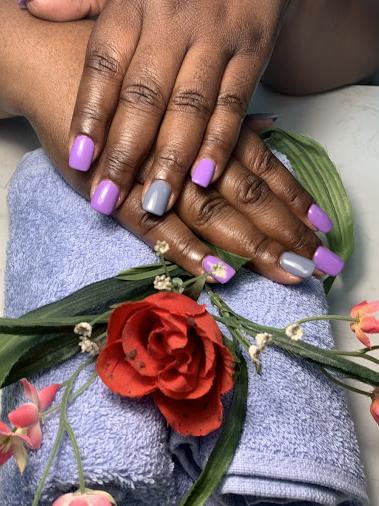 Classic gel manicure at Cathy's Nails, Raleigh Memphis